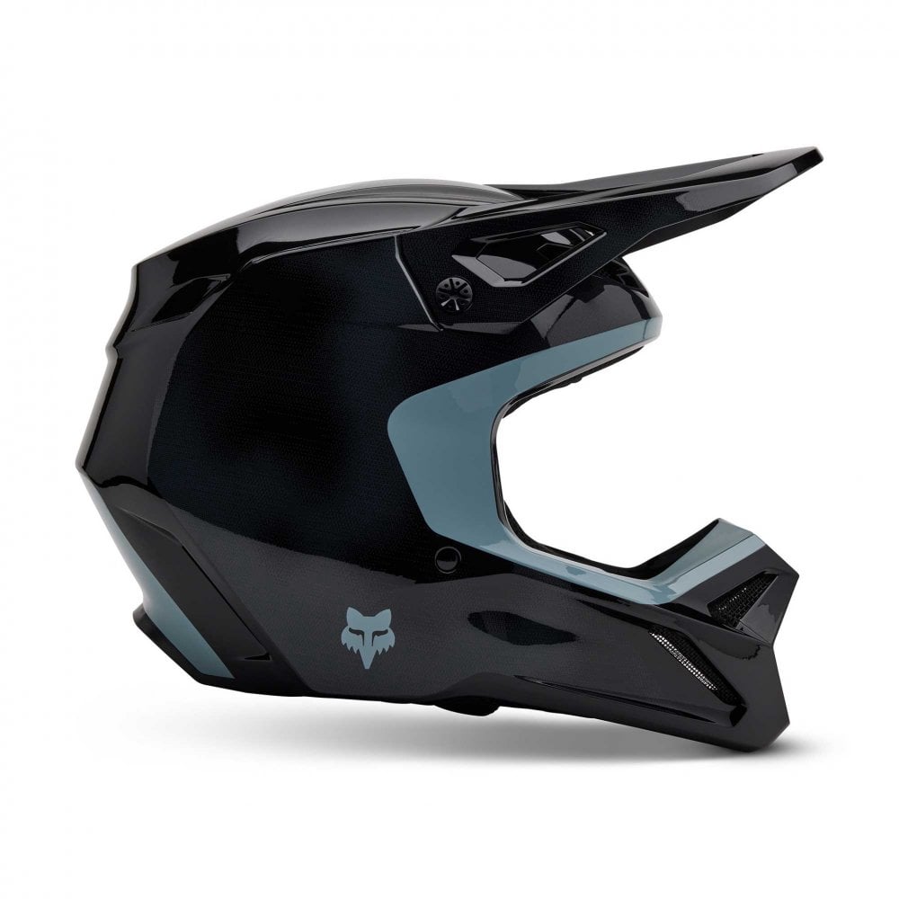 FOX (SALE) Youth Helmet - V1 TAUNT (Black)