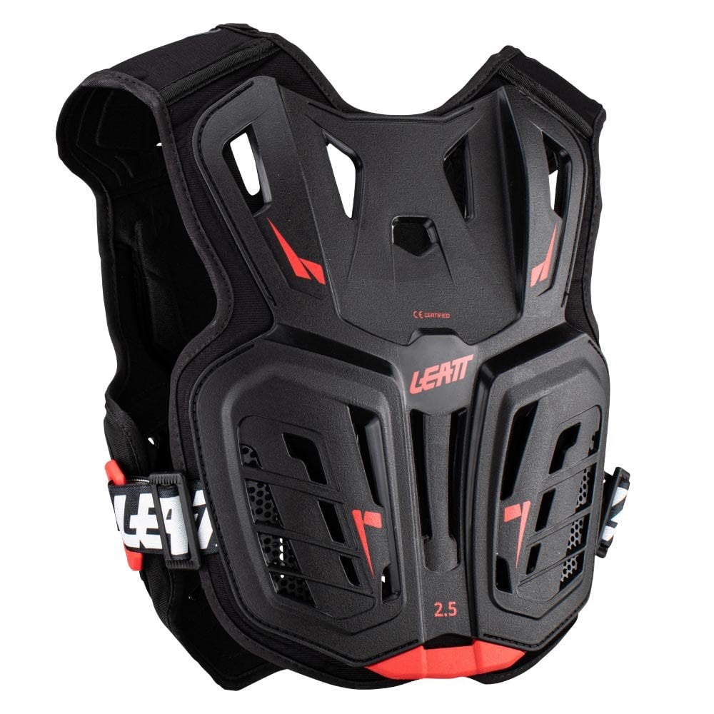 Leatt (MX25) Armour - Youth - Chest - 2.5 Protector (Black/Red)