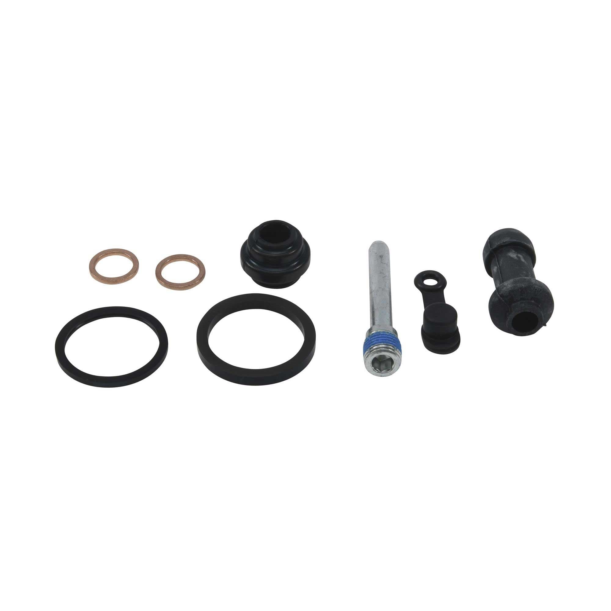 All Balls - Brake Caliper Rebuild Kit - Rear - Beta 300 RX 21-26, 450 RX 24-26, 125/200 RR 19-26, 250/300 RR 13-26, 350 RR 11-26, 390/430/480 RR 15-26, 400/450 RR 10-14, 498 RR 12-14, 500 RR 17-25, 520 RR 10-14, 250 X-TRAINER 19-26, 300 X-TRAINER 15-26