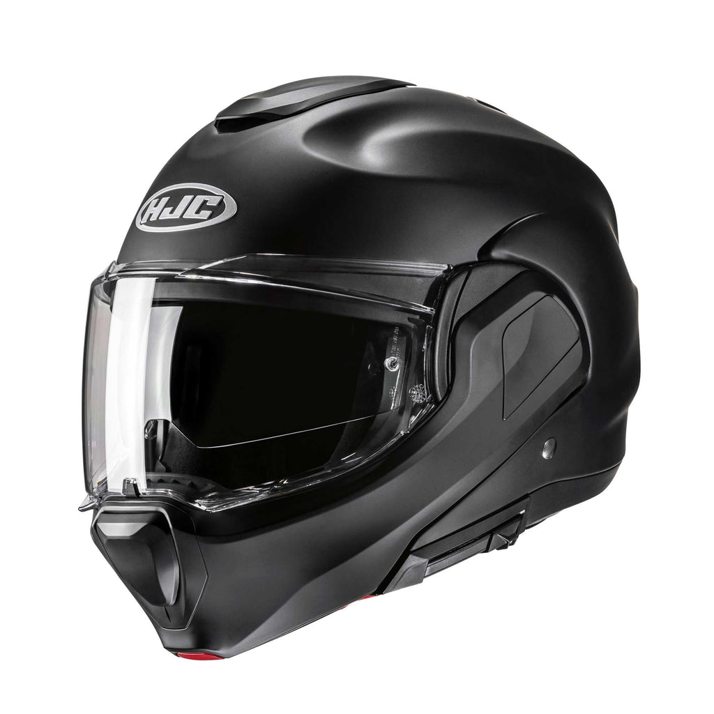 HJC Motorcycle Flip Over  Touring Helmet - F100 Plain (Matt Black)