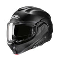 HJC Motorcycle Flip Over  Touring Helmet - F100 Plain (Matt Black)