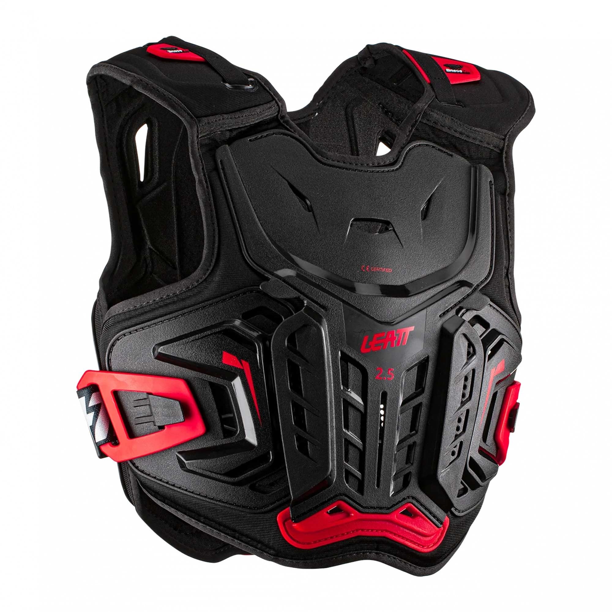 Leatt (MX25) Armour - Youth - Chest - 2.5 Protector (Black/Red)