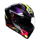 AGV K1-S Fastlap Motorcycle Helmet (Black/Purple/Pink)