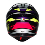 AGV K1-S Fastlap Motorcycle Helmet (Black/Purple/Pink)