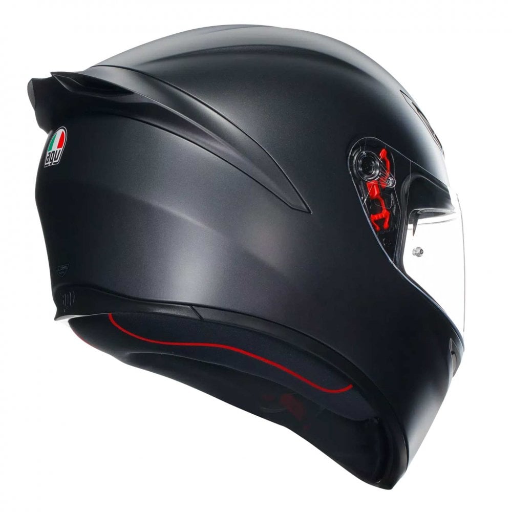 AGV K1-S Solid Motorcycle Helmet (Matt Black)
