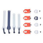 Fox (Spares) Strap/Buckle/Pass/Reciever Kit - COMP Boots 2.0 (MX22-26)