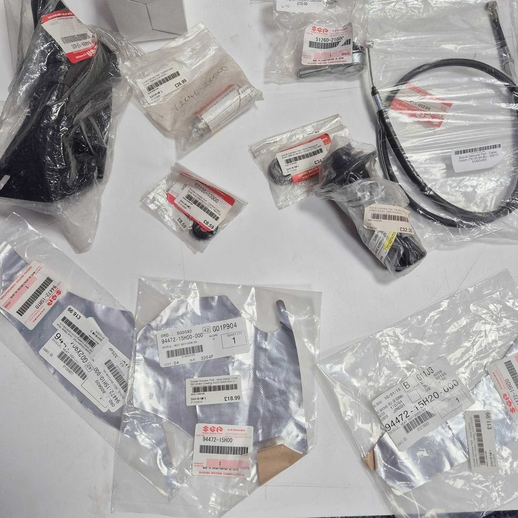 Suzuki Genuine Parts - Bulk Parts Listing - 200+ Parts