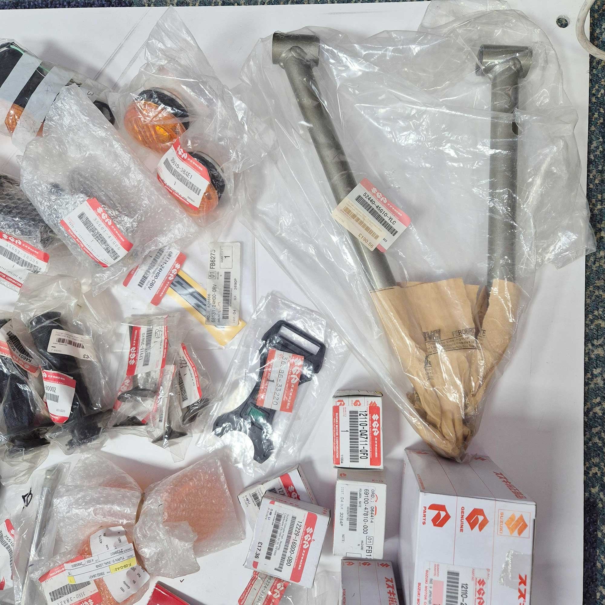Suzuki Genuine Parts - Bulk Parts Listing - 200+ Parts