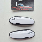 Alpinestars (Boot Spares) Toe Sliders - TPU/Aluminium - Supertech R, SMX Plus, SMX 6, SMX 3, SMX-1R (2015 On) *AS03* (White)