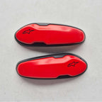 Alpinestars (Boot Spares) Toe Sliders - TPU/Aluminium - Supertech R, SMX Plus, SMX 6, SMX 3, SMX-1R (2015 On) *AS03* (Red)