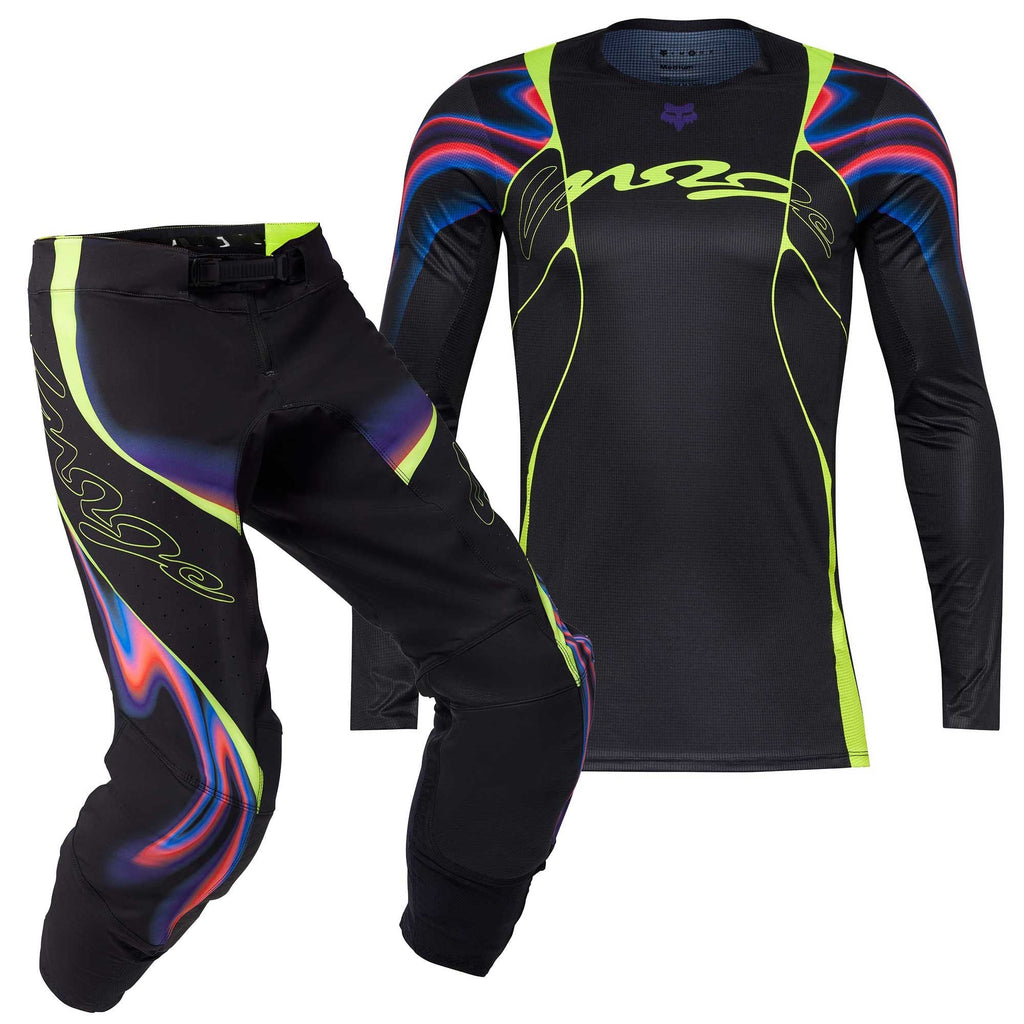 FOX (SALE) Jersey & Pant Kit Deal - FlexAir ENERGY (Black)