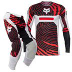FOX (SALE) MX Jersey & Pant Kit Deal - FlexAir IMPRESSION (Red/White/Black)