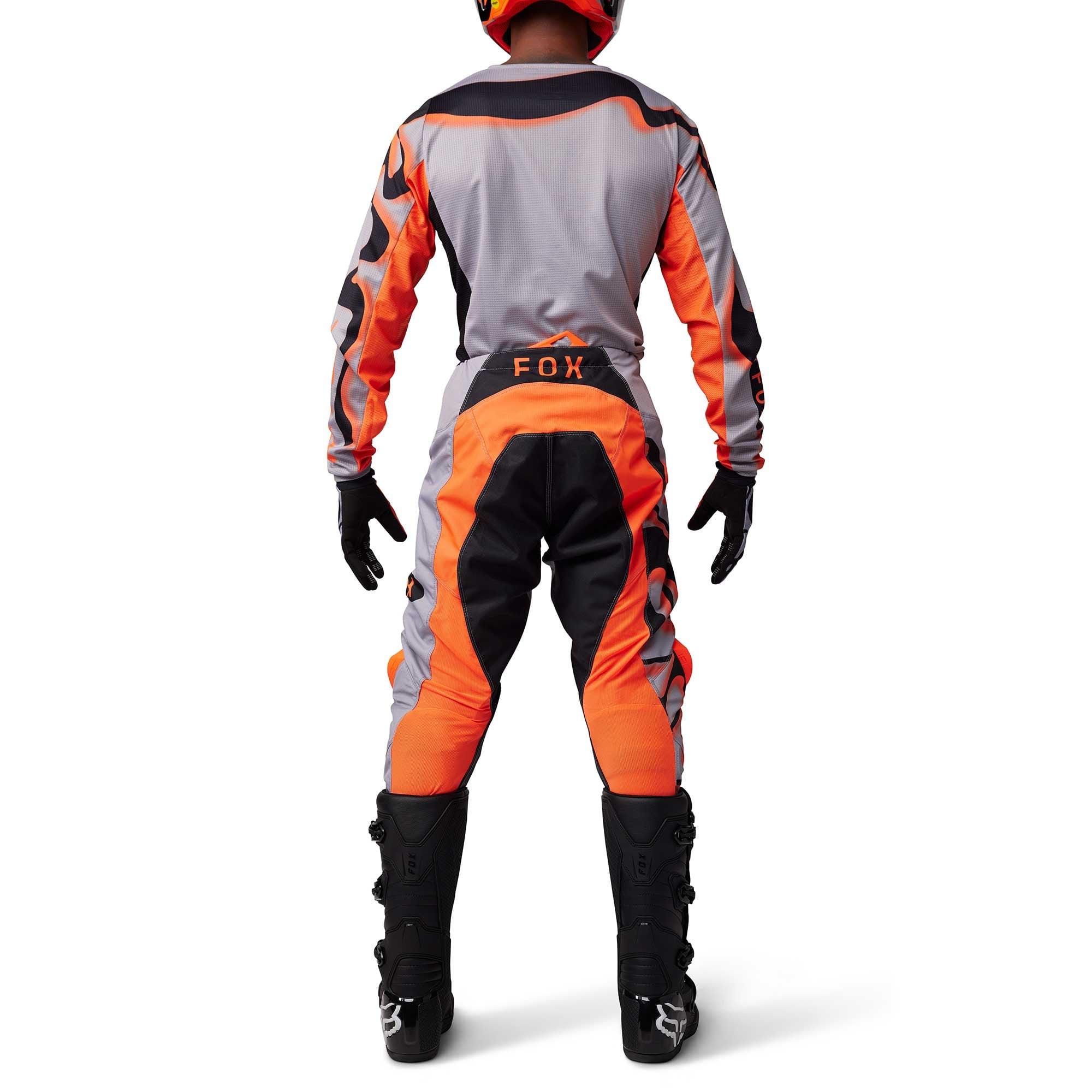 FOX (SALE) Jersey & Pant Kit - 180 EMOTION (Steel Grey/Orange)