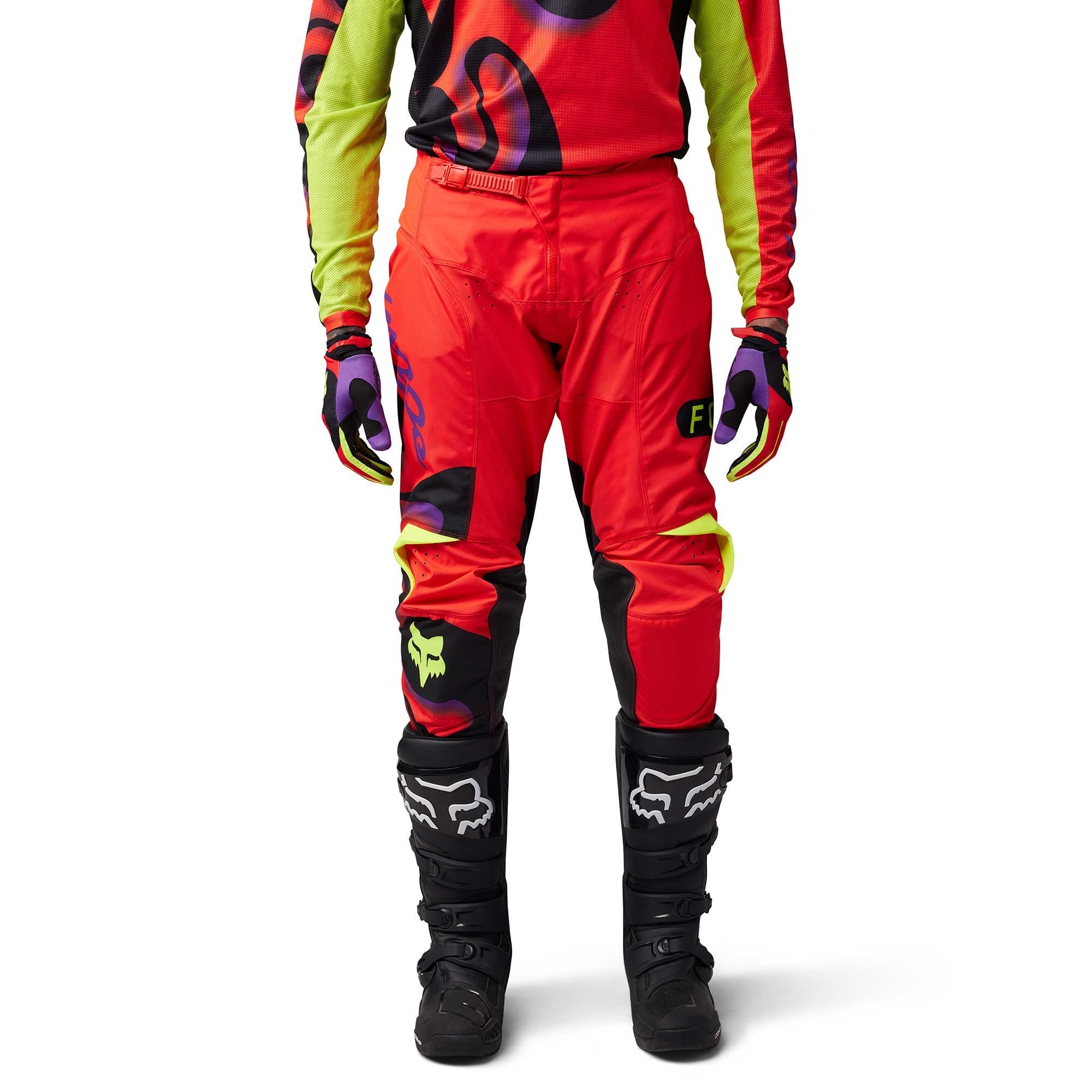 FOX (SALE) Jersey & Pant Kit - 180 EMOTION (Flo Red)