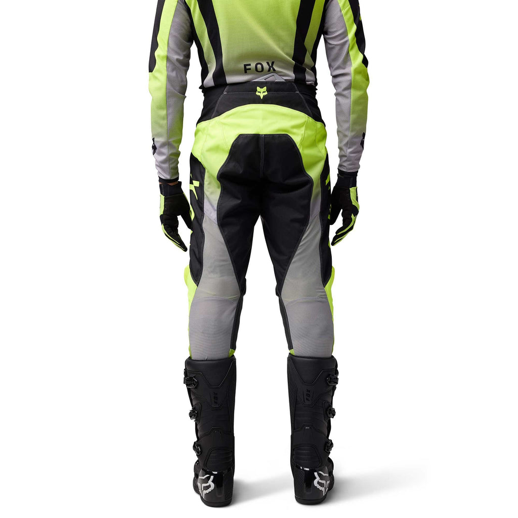 FOX (SALE) MX Jersey & Pant Kit - 180 LEAN (Flo Yellow/Black/Grey)