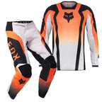 FOX (SALE) MX Jersey & Pant Kit - 180 LEAN (Orange/White/Black)