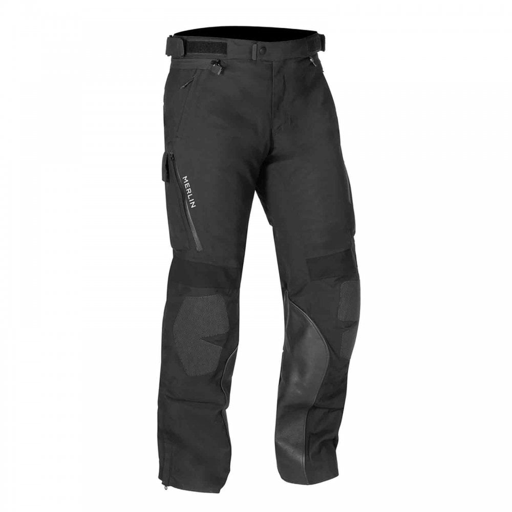 Merlin Akashi Pro 2L Laminated D3O Adventure Motorcycle Pant (Black)