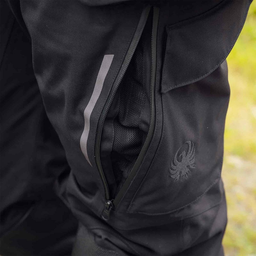 Merlin Akashi Pro 2L Laminated D3O Adventure Motorcycle Pant (Black)