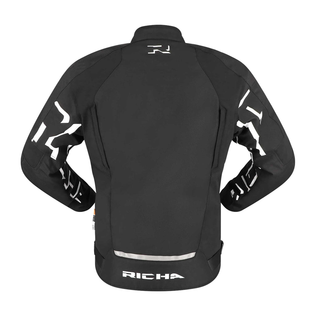 Richa (2026) Jacket - Stradale Textile WP (Black/White)