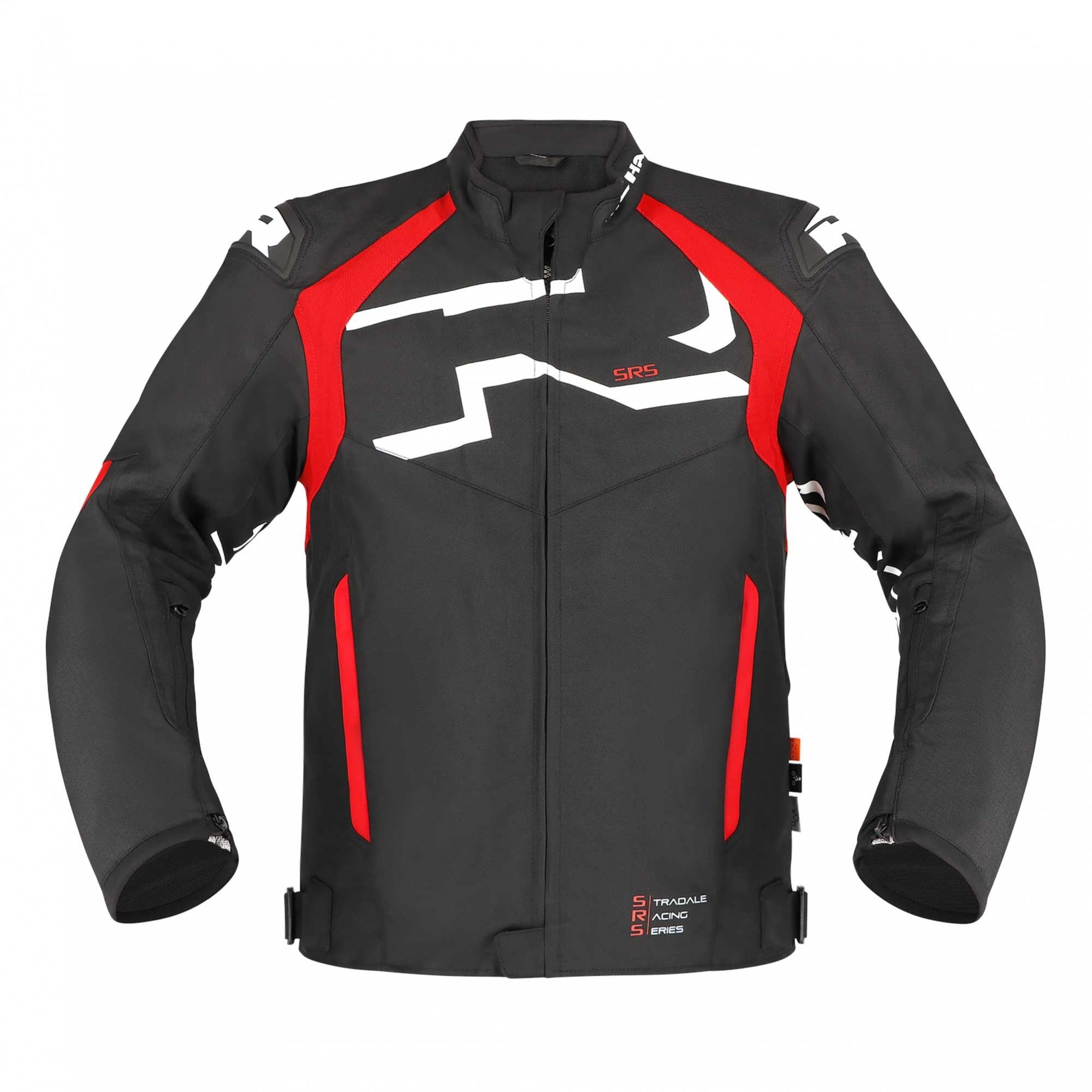 Richa (2026) Jacket - Stradale Textile WP (Black/White/Red)