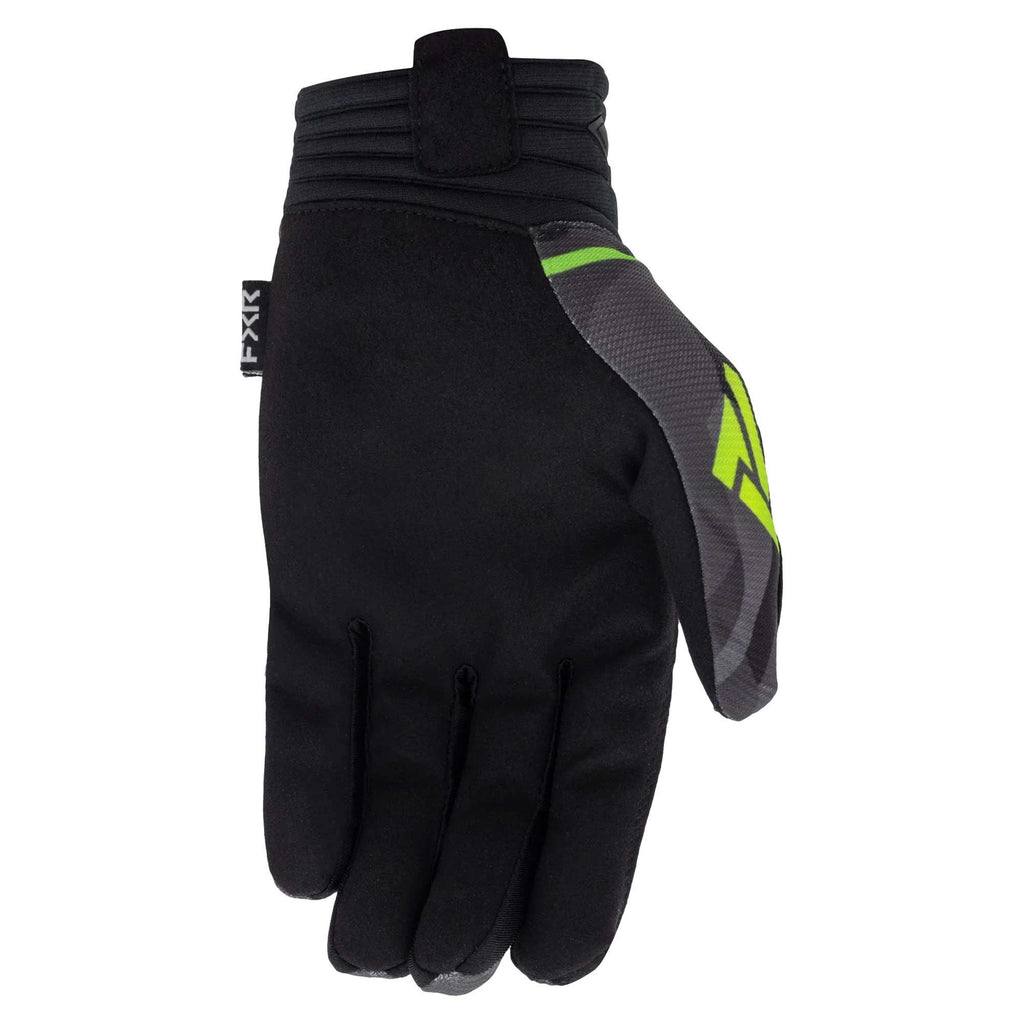 FXR (SALE) Gloves - PRIME (Camo/Hi Vis Yellow)