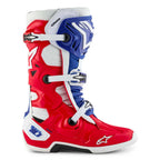 Alpinestars (Limited Edition) MX Boots - Tech 10 RED BUD FORTITUDE (Bright Red/White/Blue)