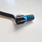 Apico - Gear Lever - Elite - Sherco 4T SE-F250/300 15-26, SE-F450 05-26, SE-F500 19-26 - Black w/Blue