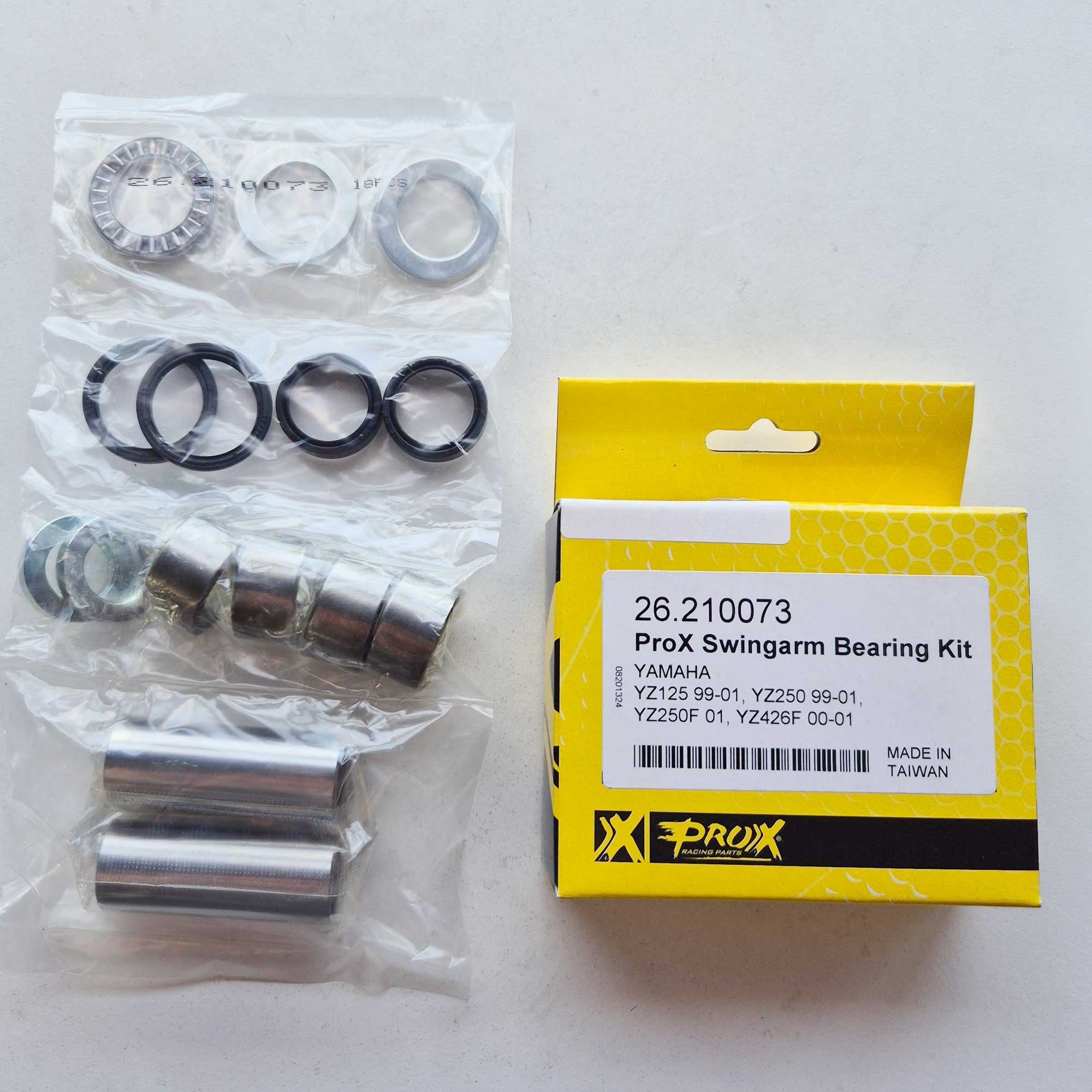 Prox - Swingarm Kit - YZ125/250 99-01, YZF250 01, YZ400 99, YZF426 00-01, WRF250 01, WRF400 99-00, WRF426 01