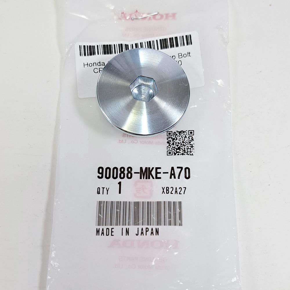 Honda Genuine Part - Sump Plug  Bolt 30mm - CRF450 19-26 - 90088-MKE-A70