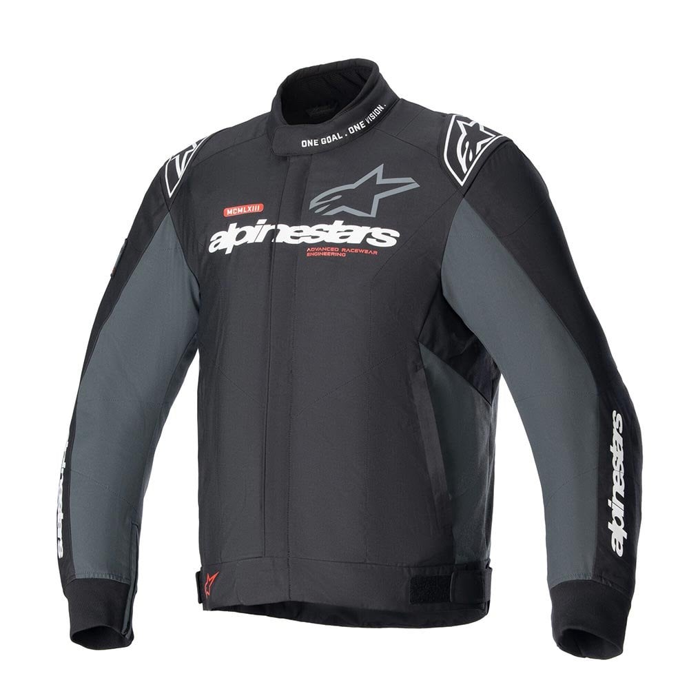Alpinestars Monza-Sport Textile Motorcycle Jacket (Black/Tar Gray)