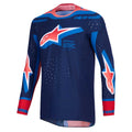 Alpinestars (MX26) MX Jersey - SuperTech VISTA (Dark Navy/Hot Coral/Cobalt)