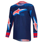 Alpinestars (MX26) MX Jersey - SuperTech VISTA (Dark Navy/Hot Coral/Cobalt)