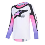 Alpinestars (MX26) Youth MX Jersey - SuperTech VISTA (White/Purple/Black)