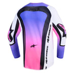 Alpinestars (MX26) Youth MX Jersey - SuperTech VISTA (White/Purple/Black)