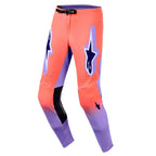 Alpinestars MX Jersey & Pant Kit Deal - SuperTech SCENZ (Hot Coral/Purple)