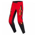 Alpinestars Youth MX Jersey & Pant Kit Deal - SuperTech SCENZ (Red/Black/Yellow)