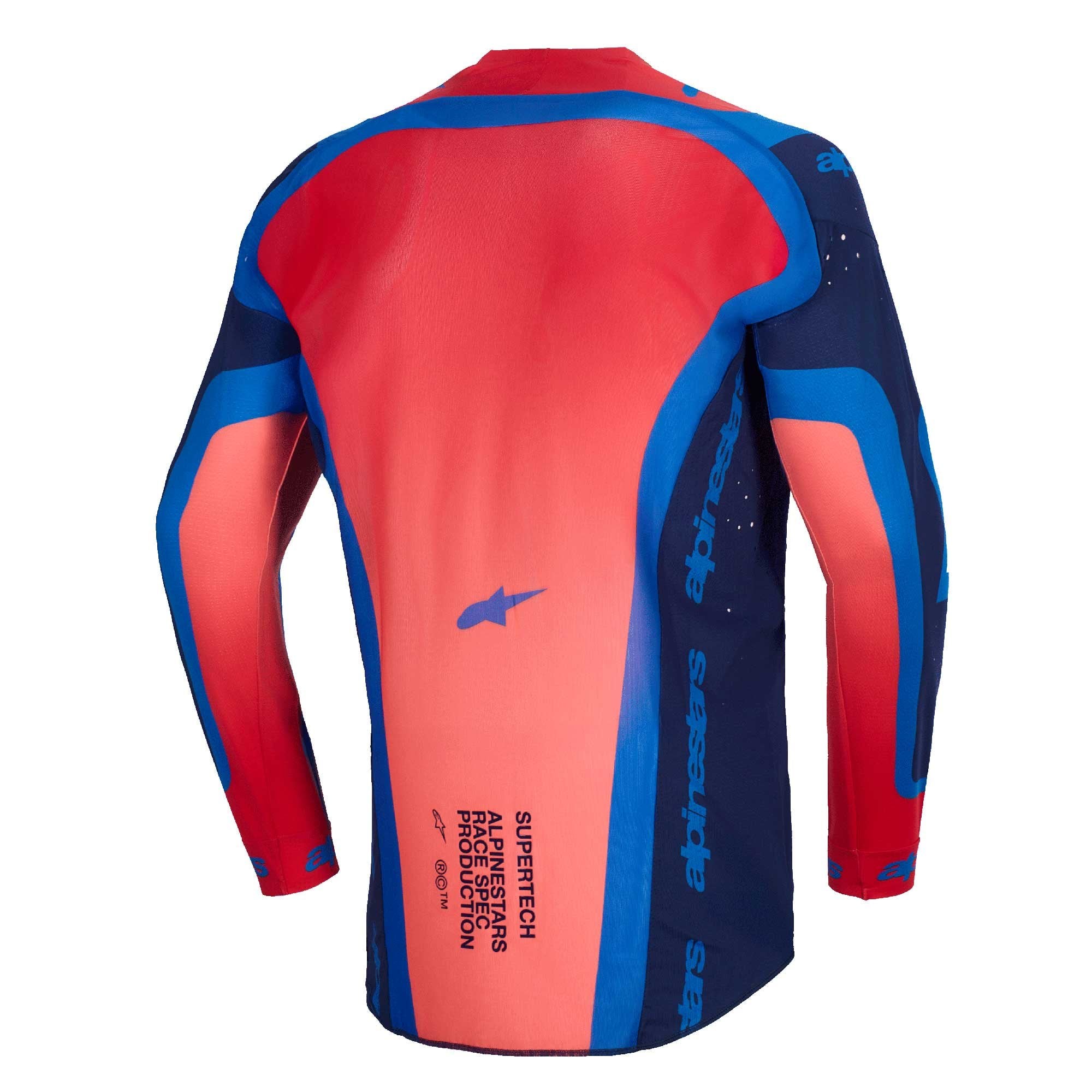 Alpinestars MX Jersey & Pant Kit Deal - SuperTech VISTA (Dark Navy/Hot Coral/Cobalt)