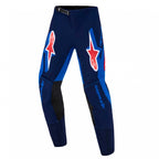 Alpinestars Youth MX Jersey & Pant Kit Deal - SuperTech VISTA (Dark Navy/Hot Coral/Cobalt)