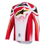 Alpinestars (MX26) MX Jersey - TechStar NOMUR (Light Grey/Red/Black)