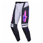 Alpinestars MX Jersey & Pant Kit Deal - TechStar KNIF (Black/Light Grey/Purple)