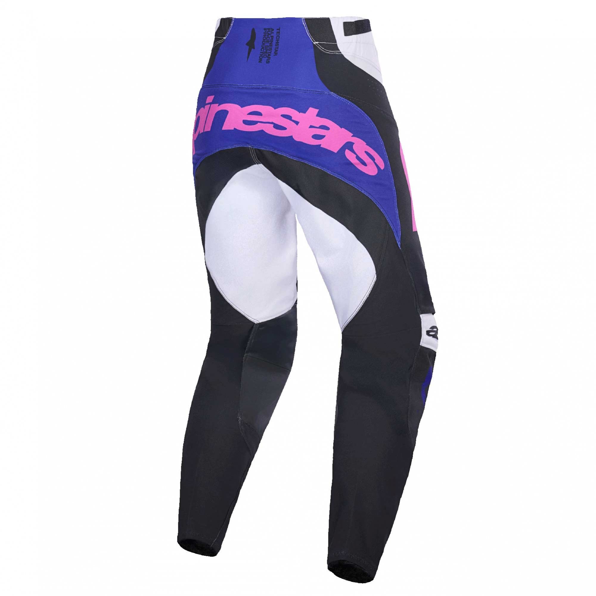 Alpinestars MX Jersey & Pant Kit Deal - TechStar KNIF (Black/Light Grey/Purple)