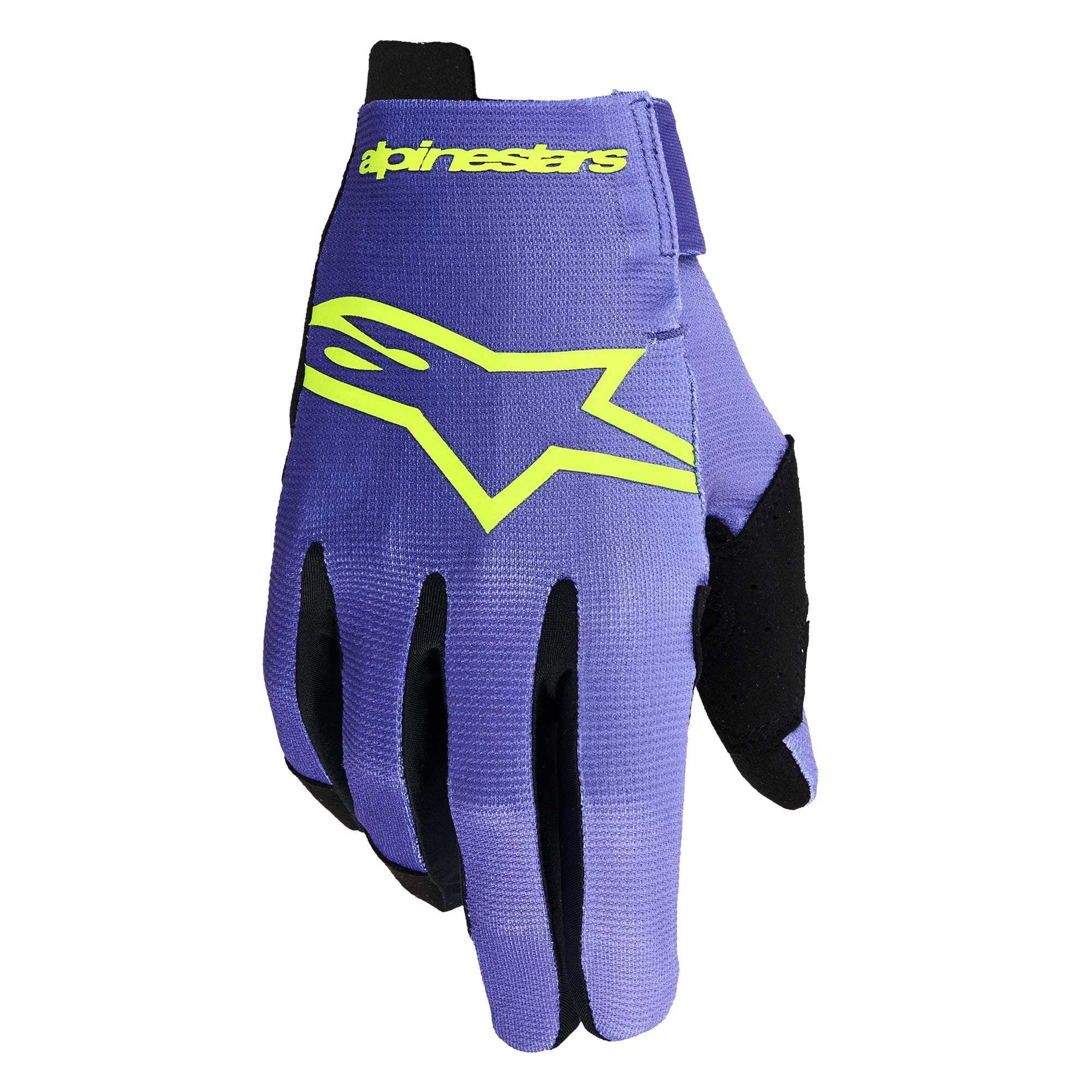 Alpinestars (MX26) Youth & Kids MX Gloves - Radar (Purple/Yellow Fluo)