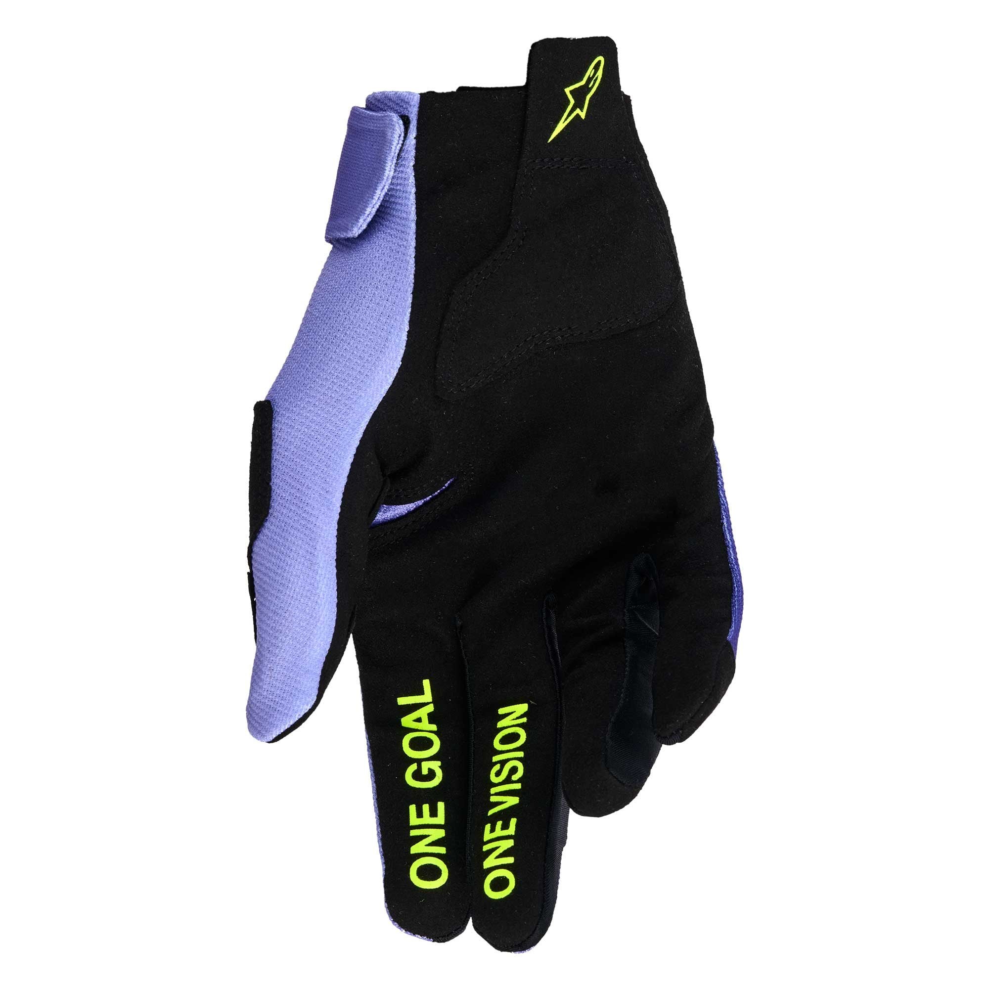 Alpinestars (MX26) Youth & Kids MX Gloves - Radar (Purple/Yellow Fluo)