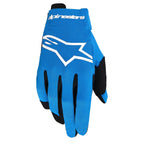Alpinestars Youth & Kids MX Gloves - Radar (UCLA Blue/White)