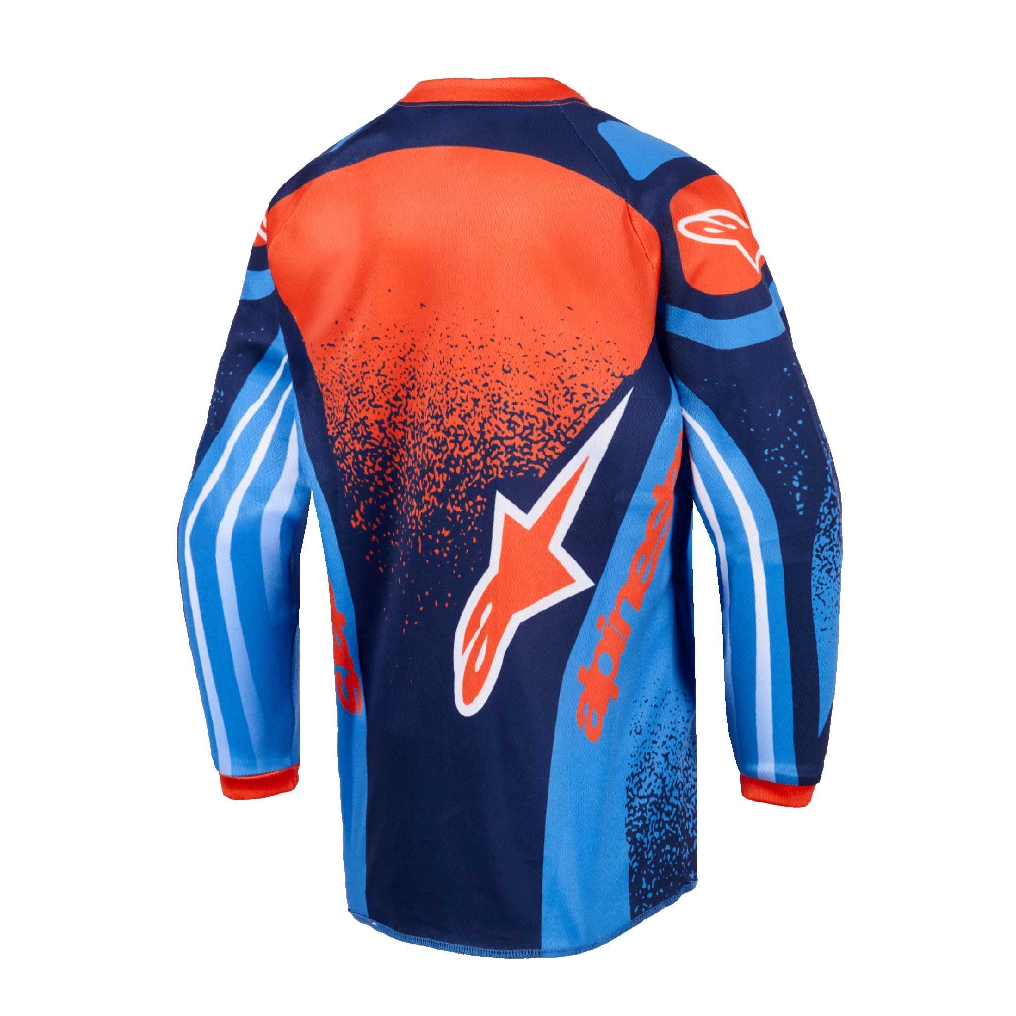 Alpinestars Kids MX Jersey & Pant Kit Deal - Racer NOMUR (Dark Navy/Orange/UCLA Blue)