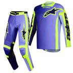 Alpinestars MX Jersey & Pant Kit Deal - Racer PORTL (Purple/Yellow Fluo)