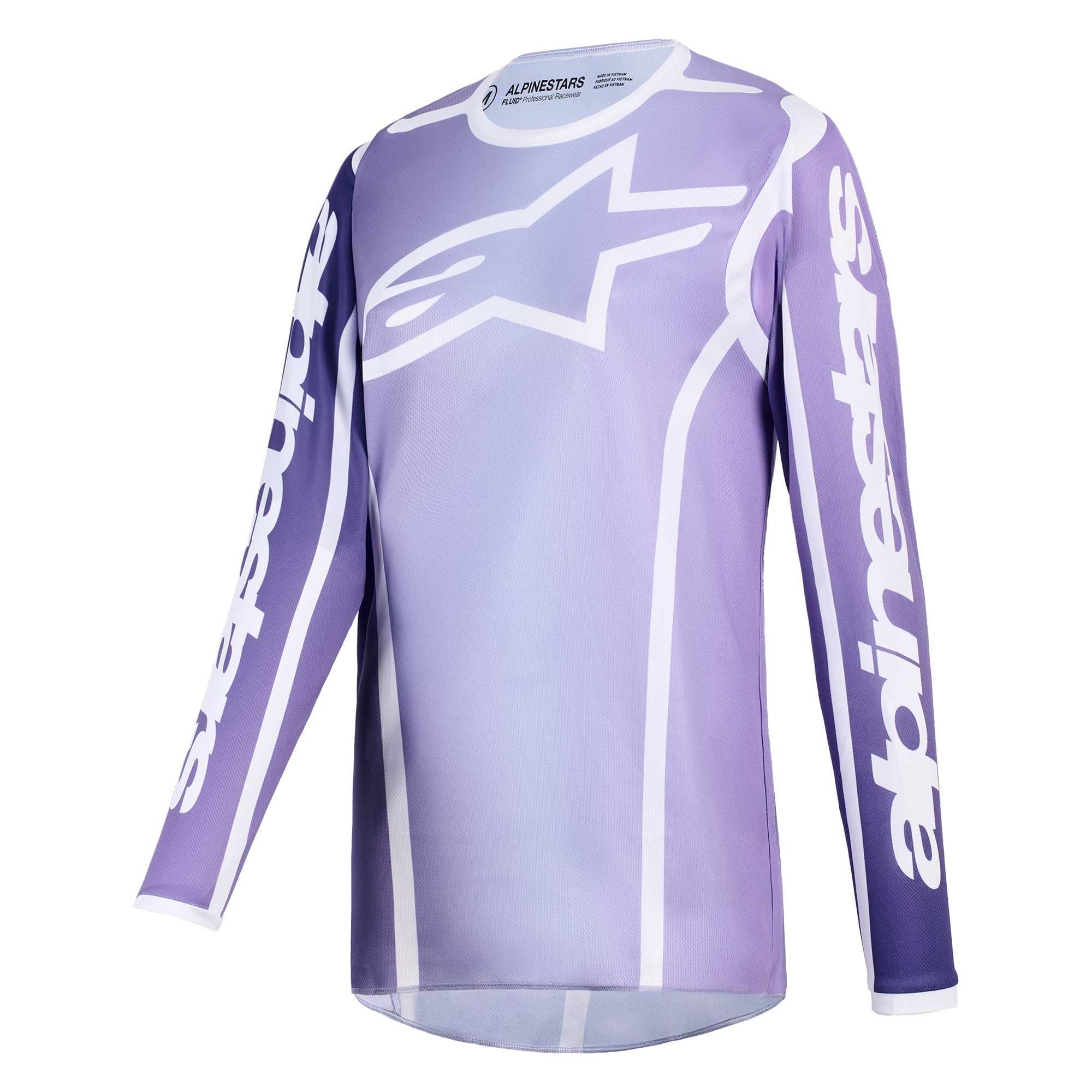 Alpinestars (MX26) Womens MX Jersey - Stella Fluid APEX (Violet/White)