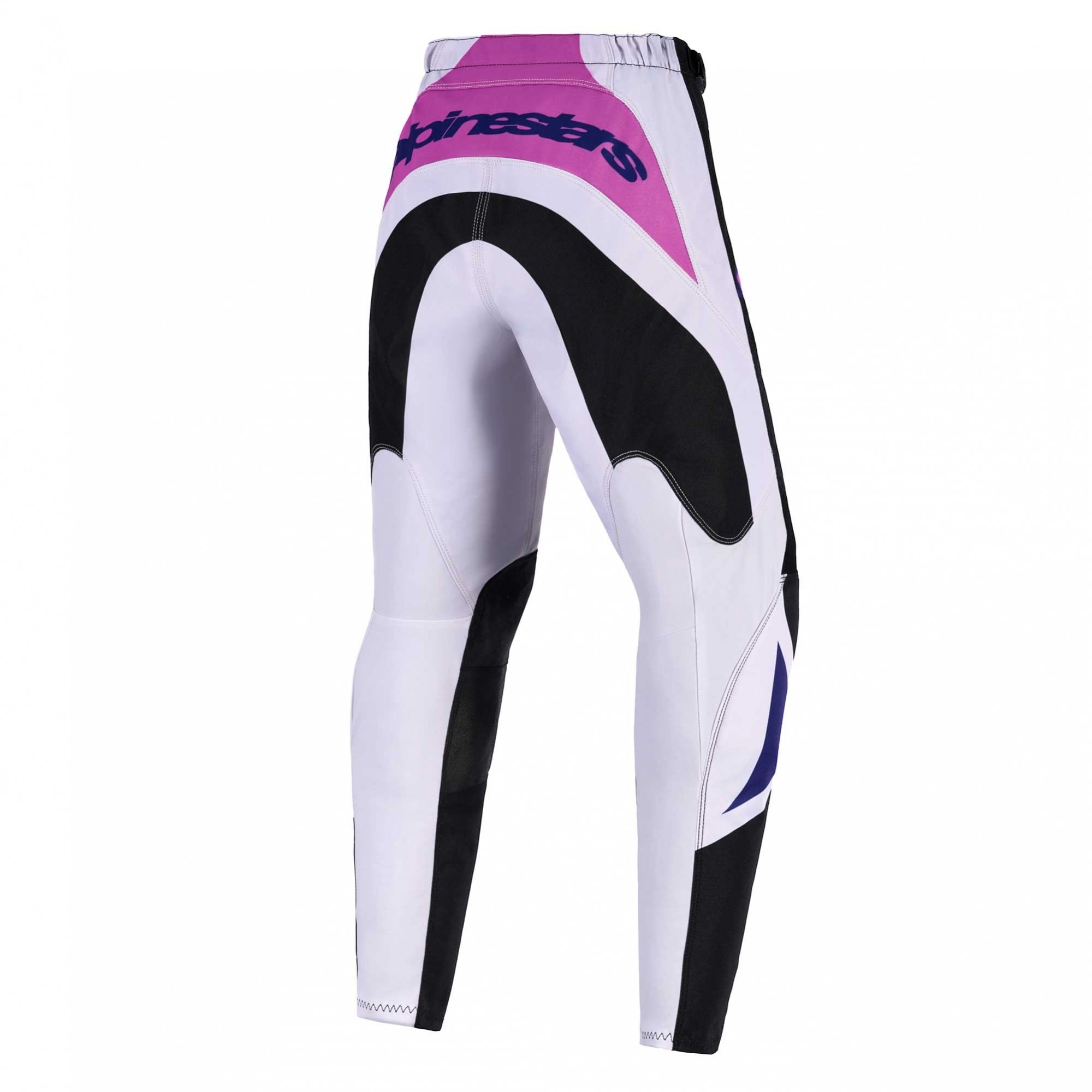 Alpinestars Youth MX Jersey & Pant Kit Deal - Fluid GRID (Black/Light Grey/Purple)
