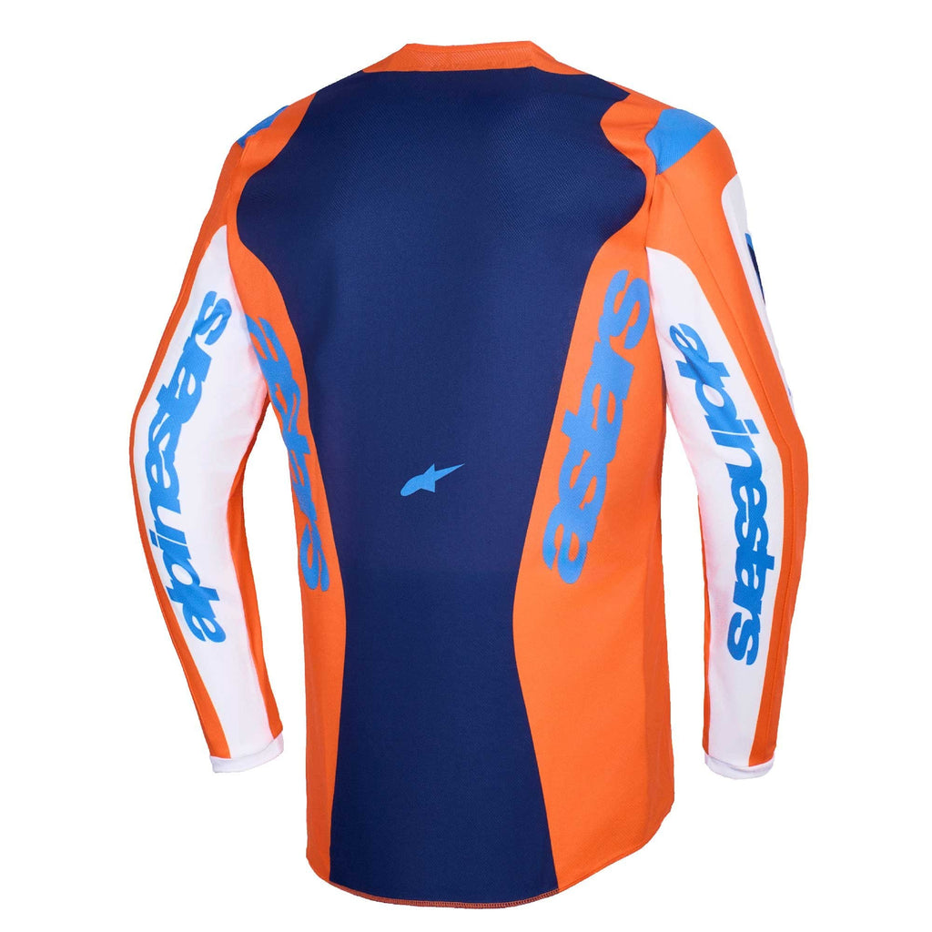 Alpinestars (MX26) MX Jersey - Fluid GRID (Orange/UCLA Blue)