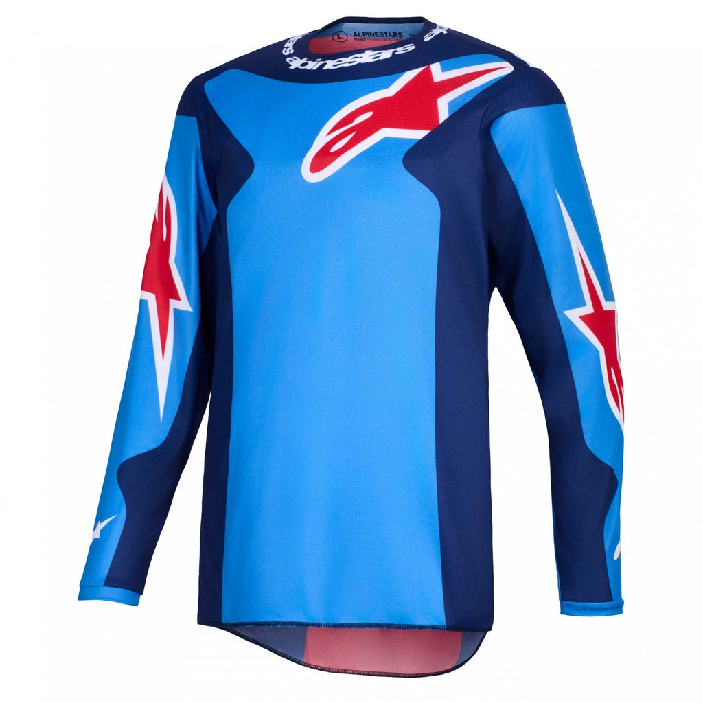 Alpinestars (MX26) MX Jersey - Fluid GRID (Blue/Red)